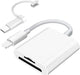 SUNTRSI Dual SD & MicroSD Card Reader for iPhone iPad