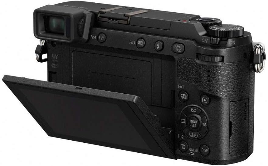 Panasonic LUMIX GX85 4K Digital Camera, 12-32mm and 45-150mm Lens Bundle, 16 Megapixel Mirrorless Camera Kit, 5 Axis In-Body Dual Image Stabilization, 3-Inch Tilt and Touch LCD, DMC-GX85WK (Black)