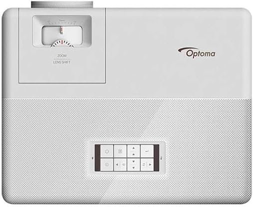 Optoma ZH406 1080p Professional Laser Projector | DuraCore Laser Light Source Up To 30,000 Hours | Crestron Compatible | 4K HDR Input | High Bright 4500 lumens | 2 Year Warranty White