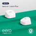 Amazon eero 6+ mesh wifi router - Supports internet plans up to a Gigabit, Coverage up to 1,500 sq. ft., Connect 75+ devices, 1-pack
