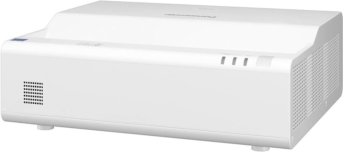 Panasonic PT-CMZ50 WUXGA 3LCD Ultra-Short Throw Wireless Laser Projector - White