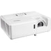 Optoma ZH406 1080p Professional Laser Projector | DuraCore Laser Light Source Up To 30,000 Hours | Crestron Compatible | 4K HDR Input | High Bright 4500 lumens | 2 Year Warranty White