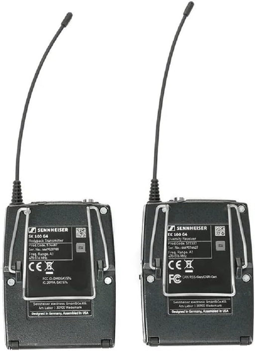 SENNHEISER 100 Portable Wireless Microphone System, A1, ew 112P G4 (509506)