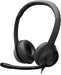 Logitech H390 Wired USB-C Headset Noise Cancelling Mic Black 981-001575