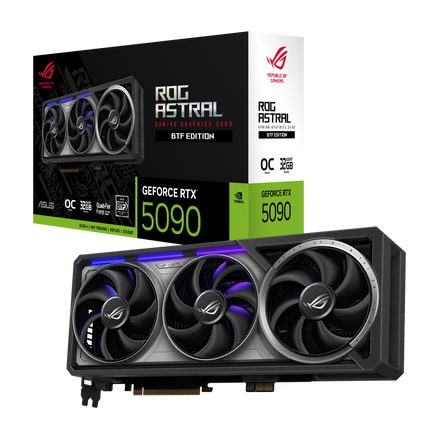 ASUS ROG Astral GeForce RTX 5090 32GB GDDR7 OC BTF Graphics Card