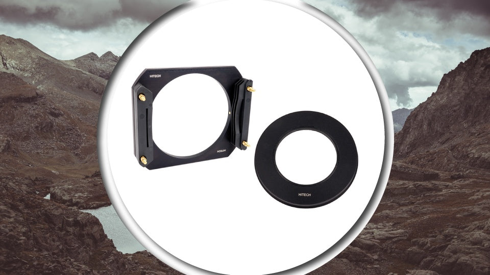 Formatt Hitech 100mm Aluminum Modular Filter Holder Kit with 82mm Wide Angle Adapter Ring