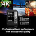 Lexar 256GB (2-Pack) Professional 1667x SD Card, UHS-II, C10, U3, V60, Full HD, 4K, Up To 250MB/s Read SDXC Memory Card, for Professional Photographer, Videographer, Enthusiast (LSD1667256G-B2NNU)