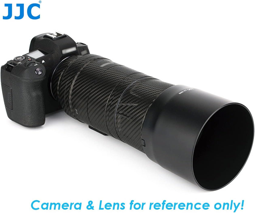JJC LH-88B Black Dedicated Bayonet Mount Lens Hood Shade, Compatible with Canon RF 600mm f/11 is STM Lense, Reversible Non-Glare Matte Finish, Replacement of ET-88B Lens Hood
