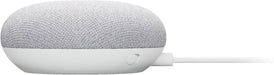 Google Nest Mini 2nd Gen - Bluetooth Speaker with English and Muliti Language Compatibility for Use Anywhere (Light Gray)