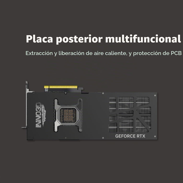 INNO3D GeForce RTX 5090 X3 OC 32GB graphics card, side profile