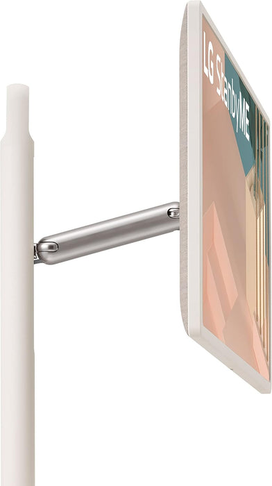 LG 27-Inch Class StanbyMe 1080p-Portable Touch-Screen-Monitor 27ART10AKPL, Built-in Battery, Full Swivel Rotation, 60Hz Refresh Rate, Calming Beige