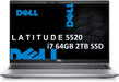 Dell Latitude 5520 5000 15.6" FHD (Intel 4-Core i7-1185G7 vPro, 32GB RAM, 1TB SSD) Business Laptop, Backlit Keyboard, Thunderbolt 4, Wi-Fi 6, Webcam, Win 11 Pro - 2023 (Renewed)