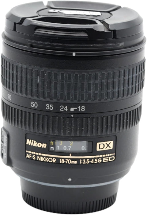 Nikon 18-70mm f/3.5-4.5G ED IF AF-S DX Nikkor Zoom Lens - White Box(Bulk Packaging)
