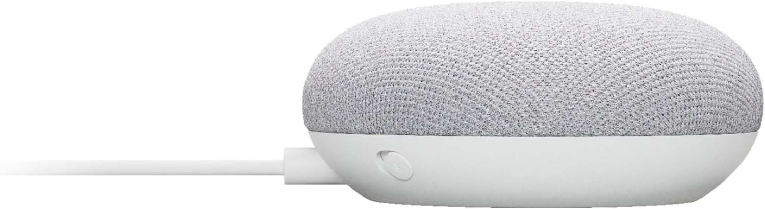 Google Nest Mini 2nd Gen - Bluetooth Speaker with English and Muliti Language Compatibility for Use Anywhere (Light Gray)
