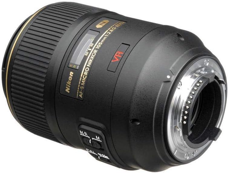 Nikon AF-S VR Micro-NIKKOR 105mm f/2.8G IF-ED Lens Black 2160