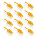 Super Z Outlet 5.5" Mini Acrylic Plastic Kitchen Scoops for Weddings, Candy Dessert Buffet, Ice Cream, Protein Powders, Coffee, Tea (Clear)