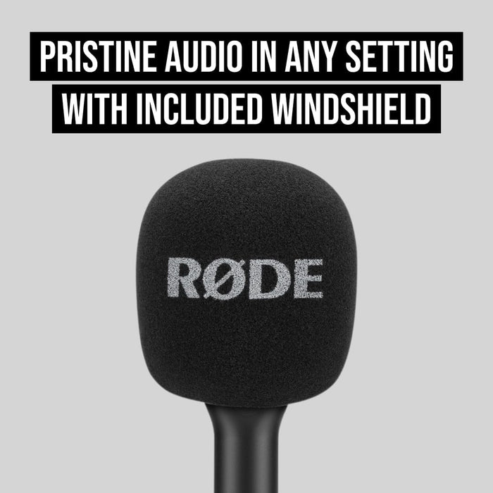 RØDE Interview GO Handheld Adapter for Wireless Mic