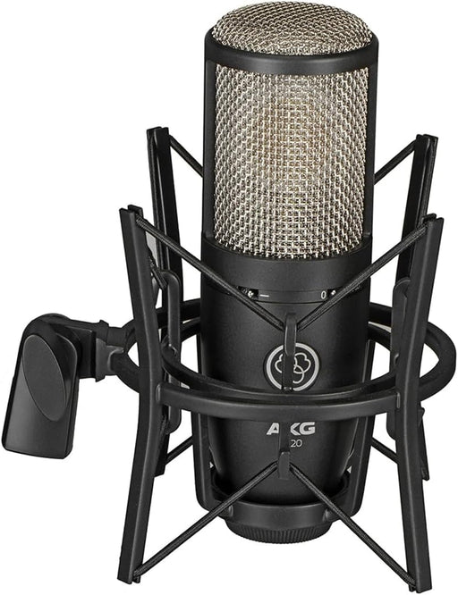 AKG Pro Audio Condenser Microphone XLR Wired Mic Black 3101H00420