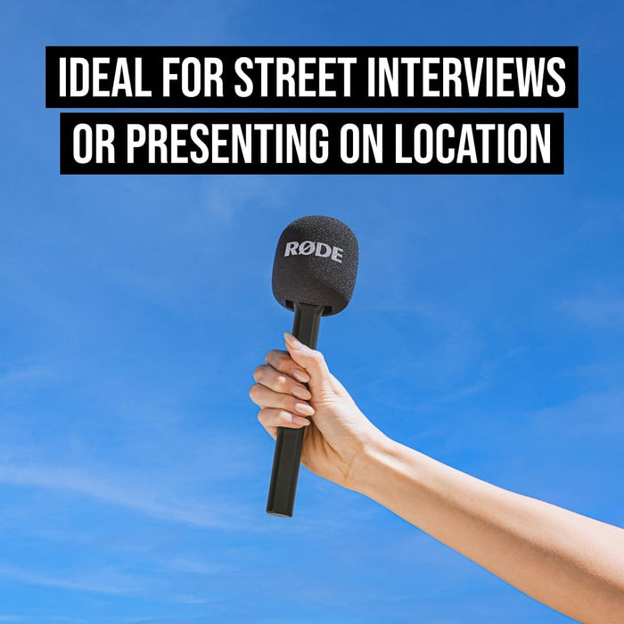 RØDE Interview GO Handheld Adapter for Wireless Mic