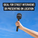 RØDE Interview GO Handheld Adapter for Wireless Mic