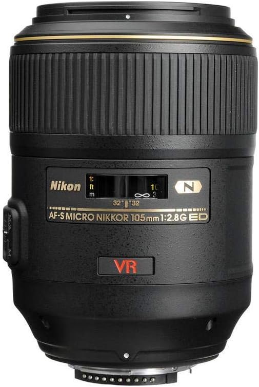 Nikon AF-S VR Micro-NIKKOR 105mm f/2.8G IF-ED Lens Black 2160