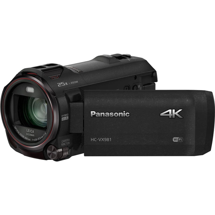 Panasonic Full HD Video Camera Camcorder, 20X Optical Zoom, 1/2.3 Inch BSI Sensor, HDR Capture, Wi-Fi Smartphone HC-V785 (Black)