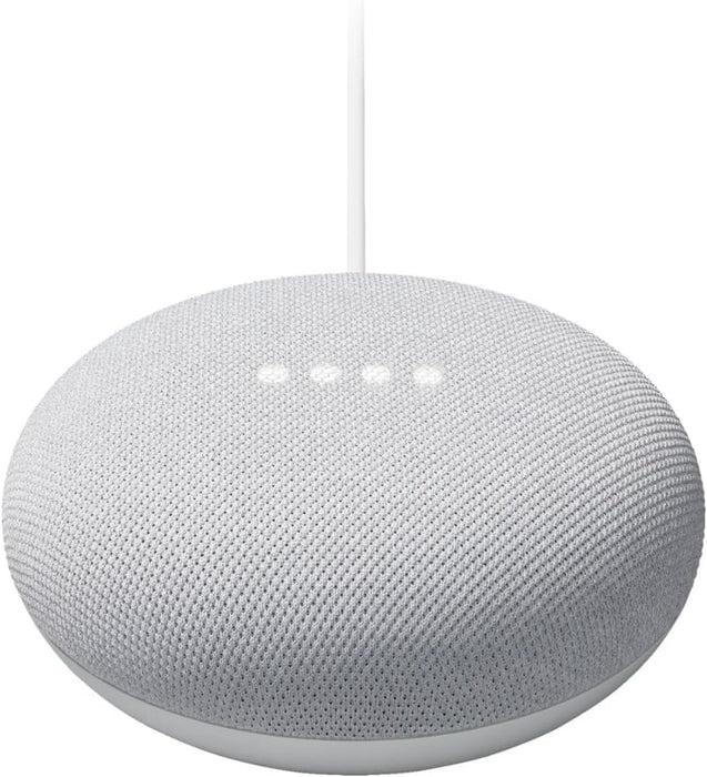 Google Nest Mini 2nd Gen - Bluetooth Speaker with English and Muliti Language Compatibility for Use Anywhere (Light Gray)