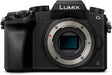 Panasonic Lumix DMC-G7 Mirrorless Micro Four Thirds Digital Camera (Black Body Only) (Kit Box) (Renewed)