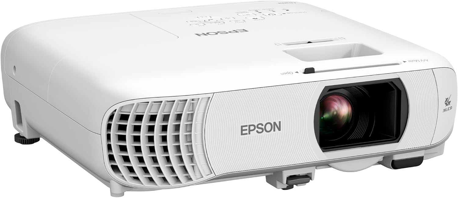 Epson Home Cinema 980 3-Chip 3LCD 1080p Projector 4000 Lumens White V11HB63020