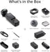 DJI Osmo Pocket 3 Creator Combo, Vlogging Cameras with 1'' CMOS, 4K/120fps Vlog Camera, 3-Axis Stabilization, Face/Object Tracking, Mic Included for Clear Sound, Digital Vlogging Camera for YouTube