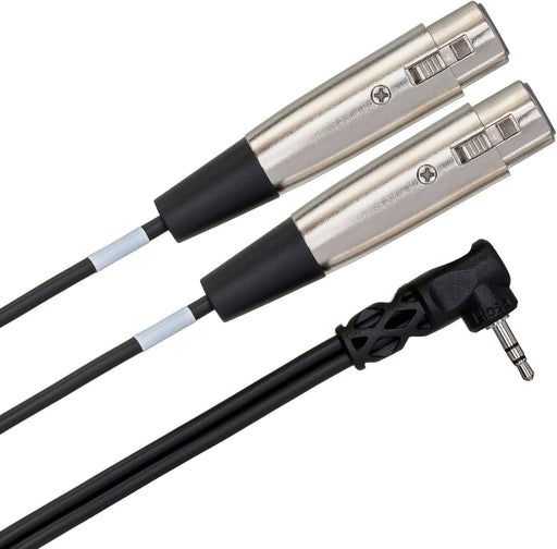 Hosa CYX-402F Microphone Cable - Dual XLR3F- 2 ft. - Buy Direct & Save