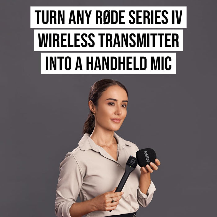 RØDE Interview GO Handheld Adapter for Wireless Mic