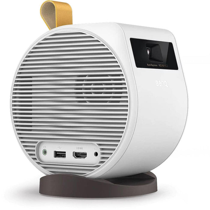 BenQ GV31 | 1080p LED Portable Ceiling Projector | Rotating Angle Projection | 16W 270˚ Bass Wireless Speaker | Android TV with Netflix | Chromecast & AirPlay | Autofocus & 1D Keystone | HDMI | USB-C