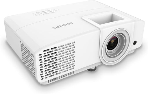Philips, Propix 850, Professional Video Projector, DLP, Home Cinema, Advanced Image Correction, 1920 x 1080 Pixels, Full HD, 2-Watt Internal Speakers, Lumens: 4000 ANSI, White