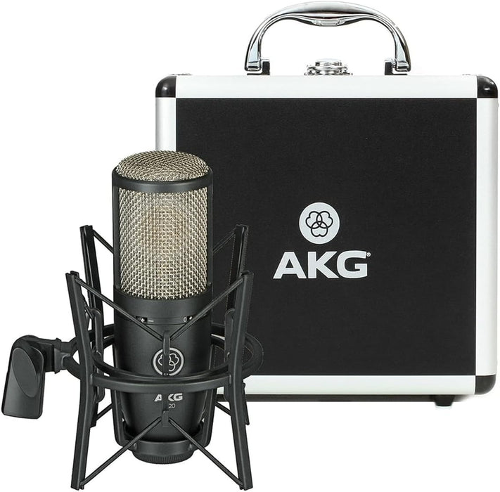 AKG Pro Audio Condenser Microphone XLR Wired Mic Black 3101H00420