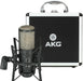 AKG Pro Audio Condenser Microphone XLR Wired Mic Black 3101H00420