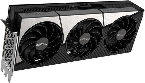 INNO3D GeForce RTX 5090 X3 OC 32GB graphics card, angled view