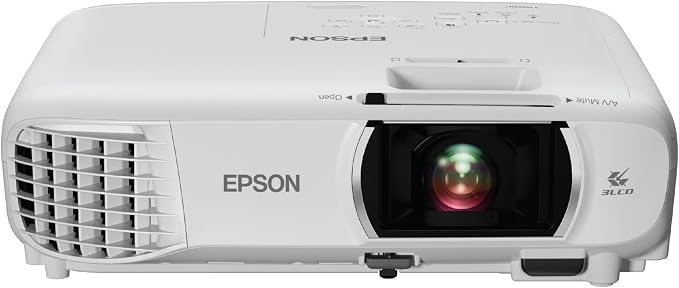 Epson Home Cinema 1100 3-Chip 3LCD 1080p Projector 3400 Lumens White V11HB61020
