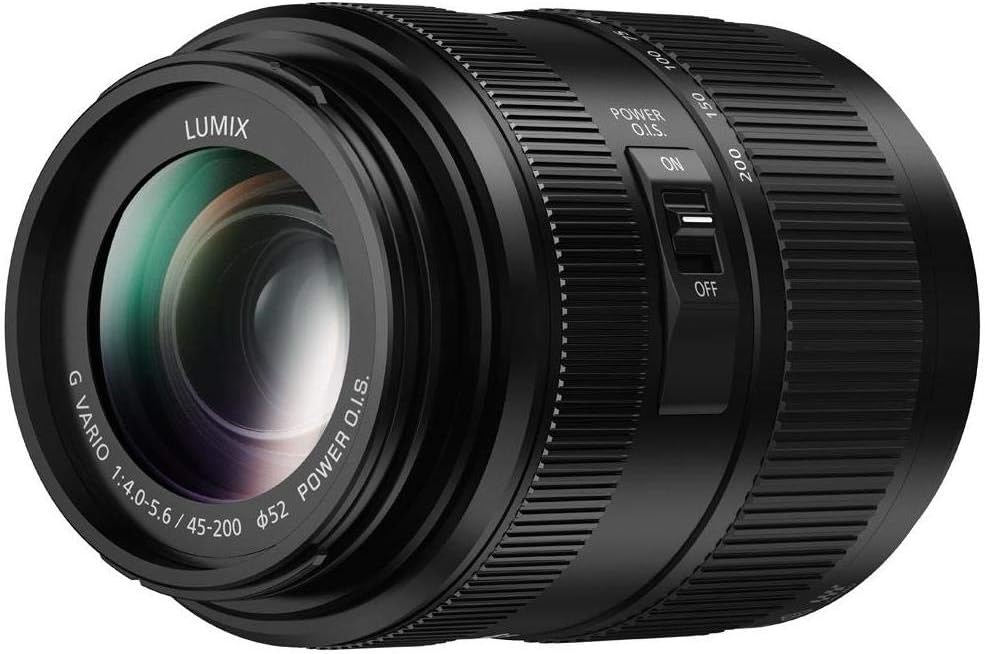 Panasonic Lumix G II Vario Lens, 45-200mm, F4.0-5.6, Mirrorless (H-FSA45200)