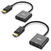 BENFEI DisplayPort to VGA 10 Pack,Gold-Plated Uni-Directional DP Computer to VGA Screen Adapter 1080P (Male to Female) Compatible for Lenovo, Dell, HP, ASUS