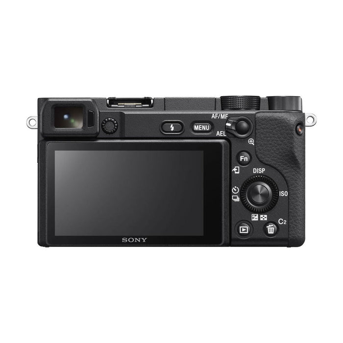 Sony Alpha a6400 Mirrorless Camera 18-135mm Lens Bundle 64GB Memory Kit
