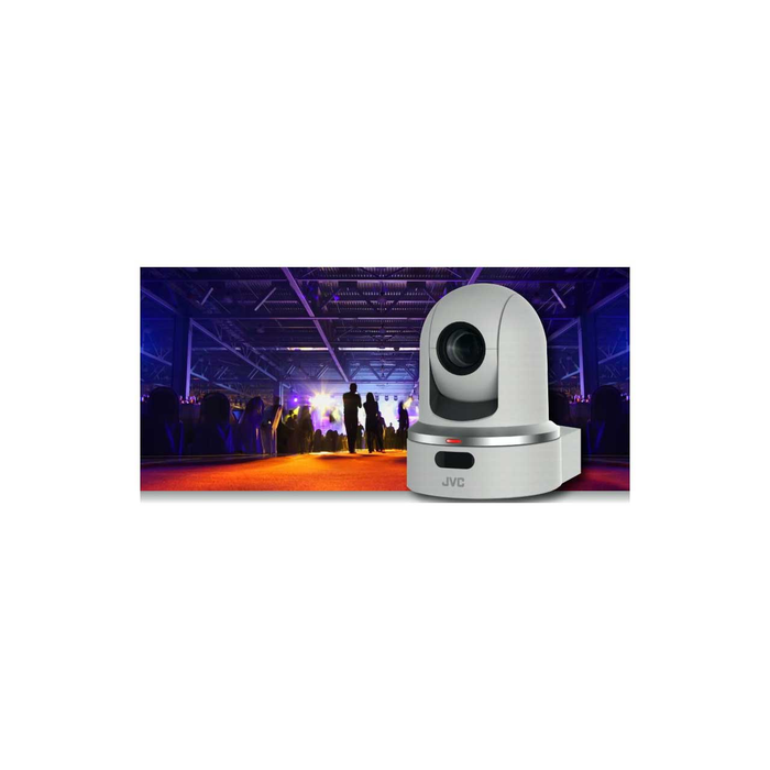 JVC KY-PZ100 Robotic PTZ Network Video Production Camera (White)