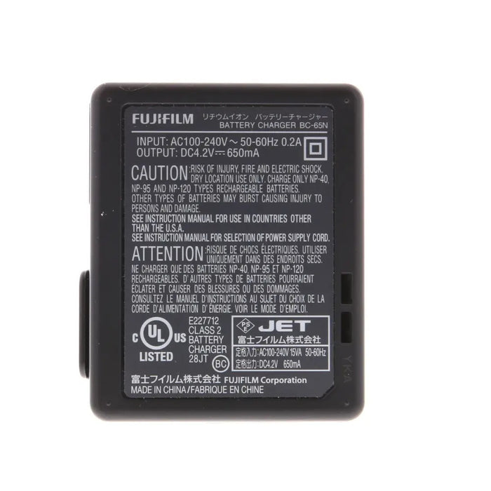 Fujifilm BC-65N Battery Charger for NP-40/95/120