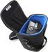 USA Gear DSLR Camera Case for Men and Women with Top Loading Accessibility, Adjustable Shoulder, Small Camera Sling Bag, Travel Padded Handle - Camera Holster Bag for Nikon, Canon, Panasonic (Black)