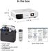 Epson EX3280 3-Chip 3LCD XGA Projector, 3,600 Lumens Color Brightness, 3,600 Lumens White Brightness, HDMI, Built-in Speaker, 15,000:1 Contrast Ratio - NJ Accessory/Buy Direct & Save