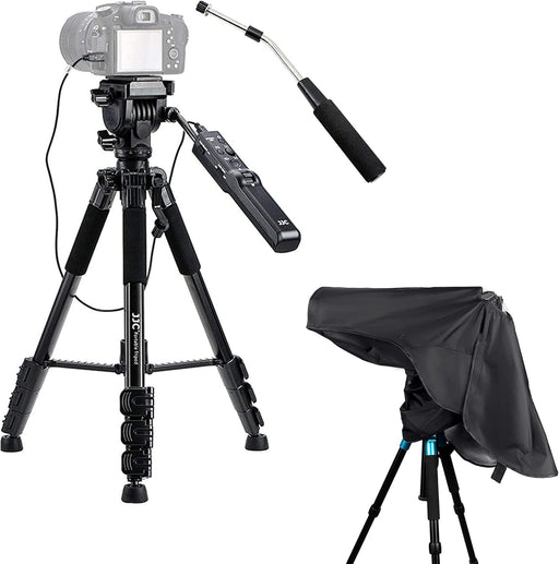Camera Remote Control Tripod + Large Rain Cover：Camera Tripod Replaces VCT-VPR1 with Large Camera Raincoat for Sony Camera
