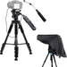 Camera Remote Control Tripod + Large Rain Cover：Camera Tripod Replaces VCT-VPR1 with Large Camera Raincoat for Sony Camera