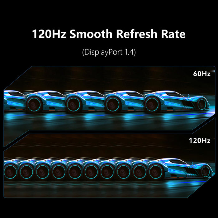 INNOCN 49" Curved Monitor Ultrawide Gaming 120Hz 32:9 QHD 5120 x 1440P Computer Monitor, R1800, 99% sRGB, HDR400, USB Type C, DisplayPort, HDMI, Built-in Speakers, Height/Tilt Adjustable - 49C1R - Buy Direct & Save
