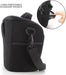USA Gear DSLR Camera Case for Men and Women with Top Loading Accessibility, Adjustable Shoulder, Small Camera Sling Bag, Travel Padded Handle - Camera Holster Bag for Nikon, Canon, Panasonic (Black)