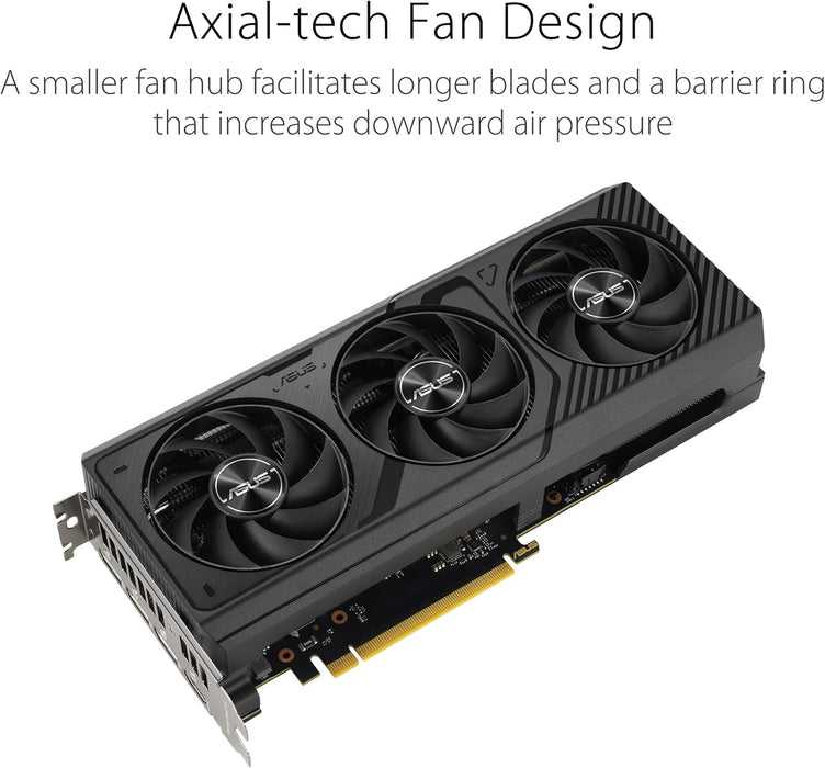 ASUS Tarjeta gráfica GDDR6X (PCIe® 4.0, 12 GB GDDR6X, DLSS 3, HDMI 2.1a, DisplayPort™ 1.4a)